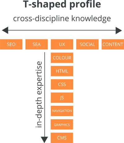 T-shaped knowledge image